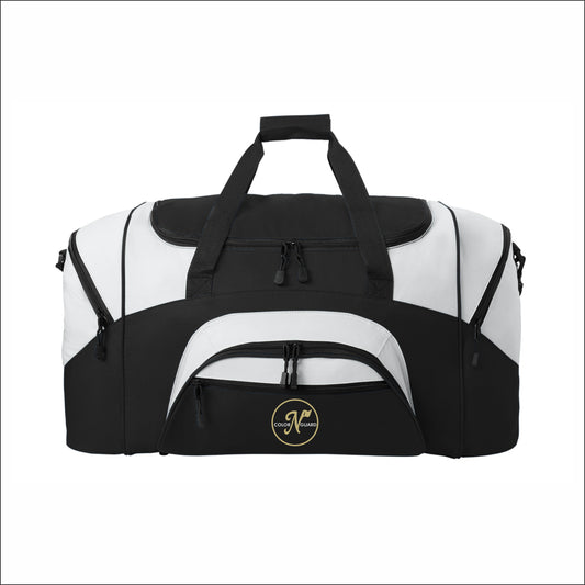 Normal Color Guard Colorblock Duffel Bag