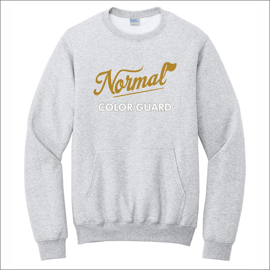 Normal Color Guard Crewneck Pouch Pocket Sweatshirt