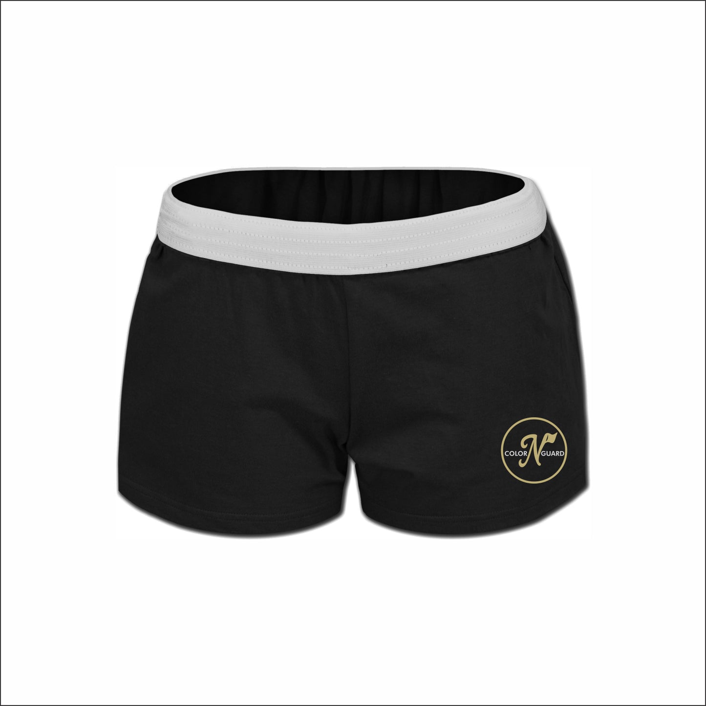 Normal Color Guard Ladies Cheer Shorts