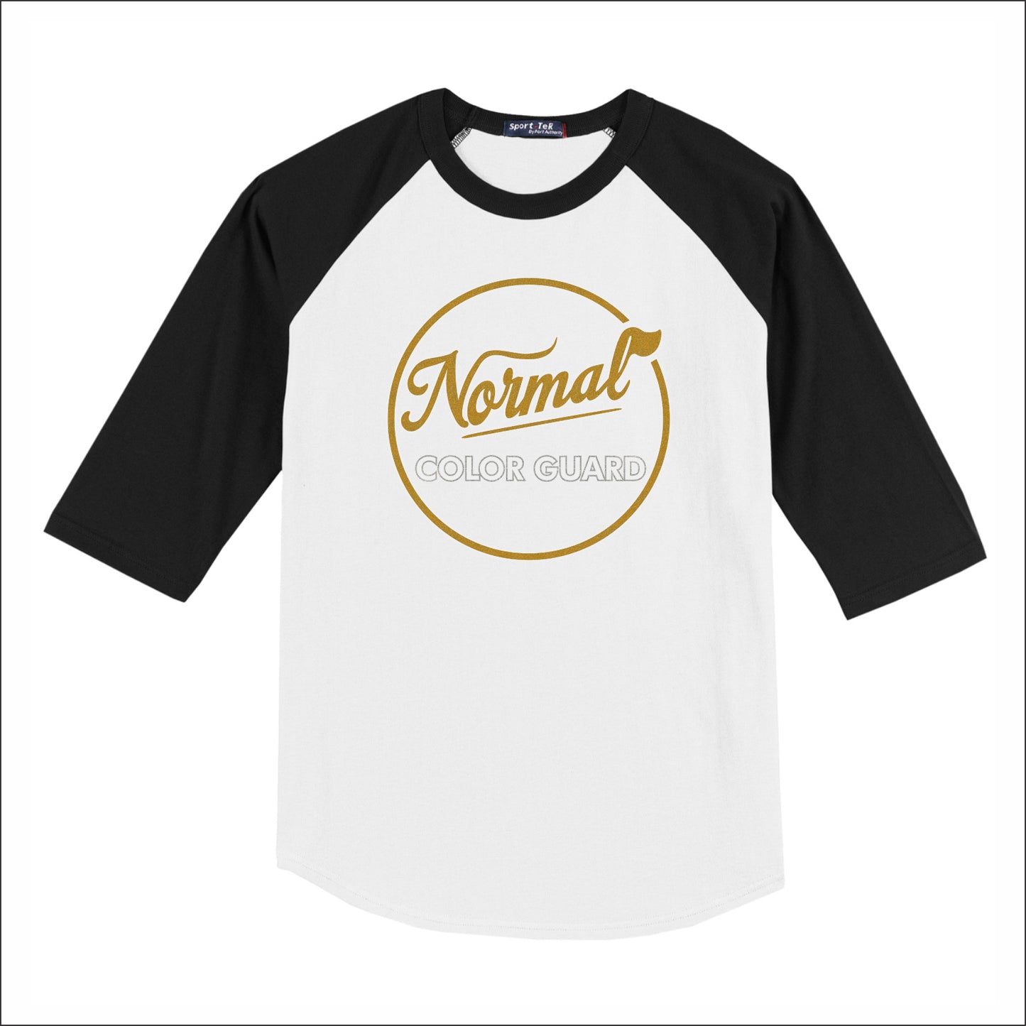 Normal Color Guard 3/4 Sleeve Baseball T-shirt