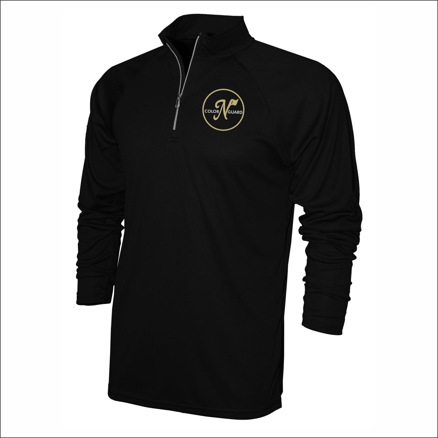 Normal Color Guard Performance Long Sleeve 1/4 Zip