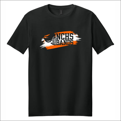 NCHS Bands Softstyle Short Sleeve T-shirt - Design A