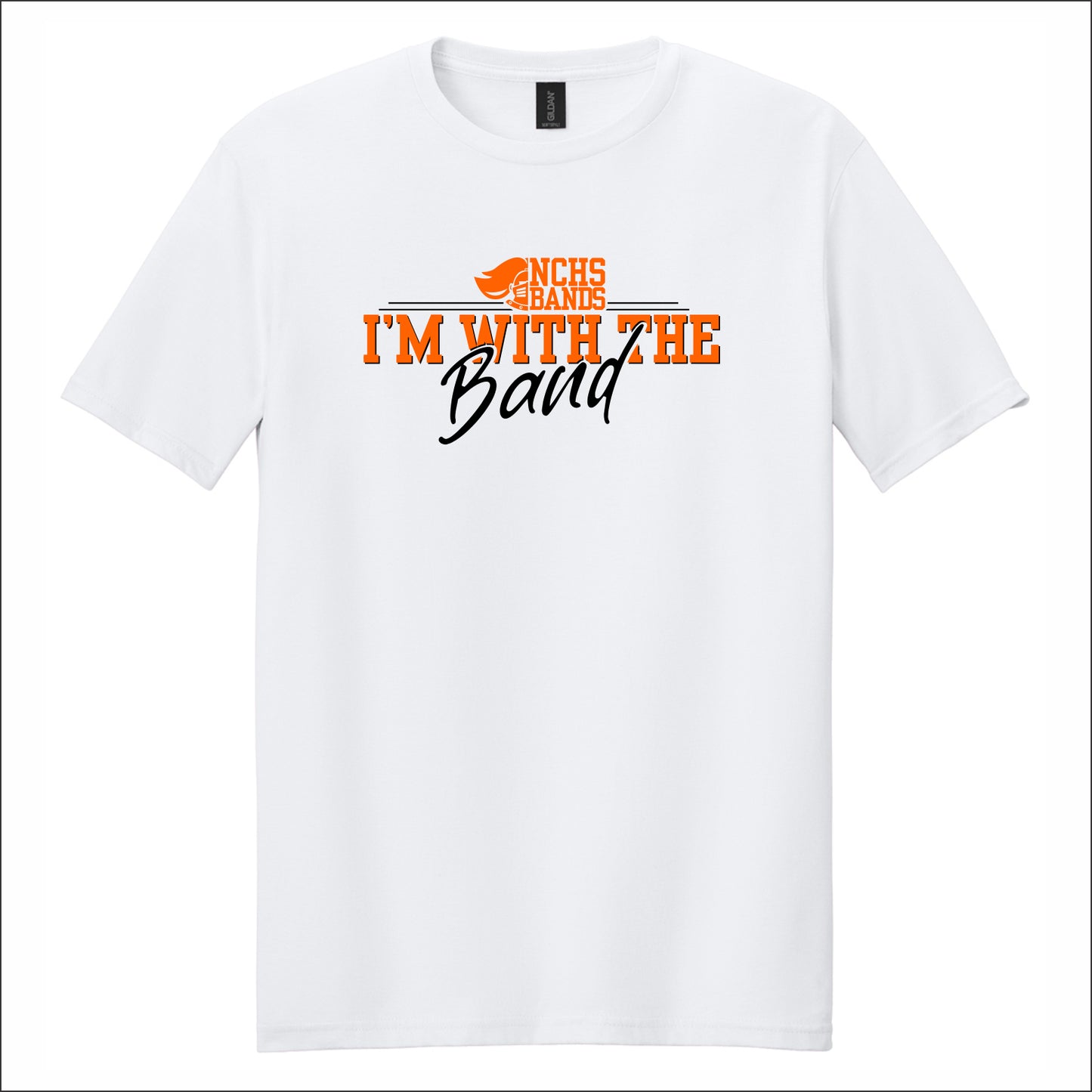 NCHS Bands Softstyle Short Sleeve T-shirt - Design B