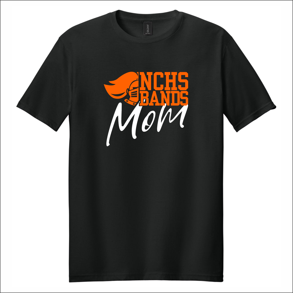 NCHS Bands Softstyle Short Sleeve T-shirt - Design C