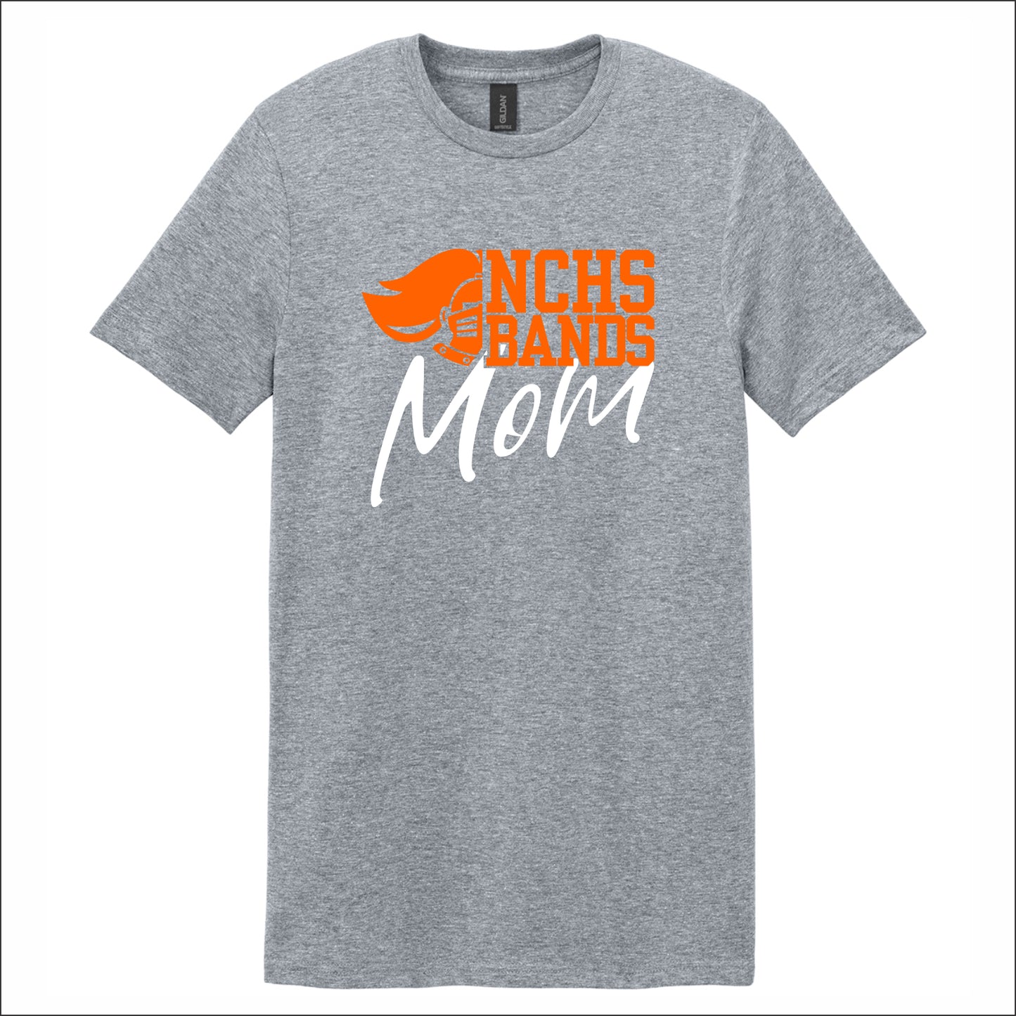 NCHS Bands Softstyle Short Sleeve T-shirt - Design C