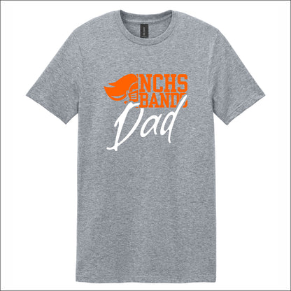 NCHS Bands Softstyle Short Sleeve T-shirt - Design D