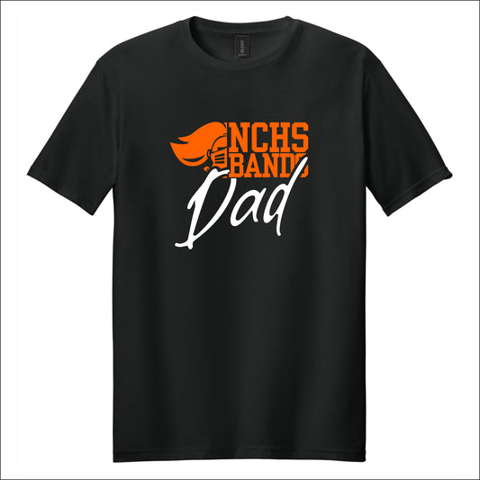 NCHS Bands Softstyle Short Sleeve T-shirt - Design D