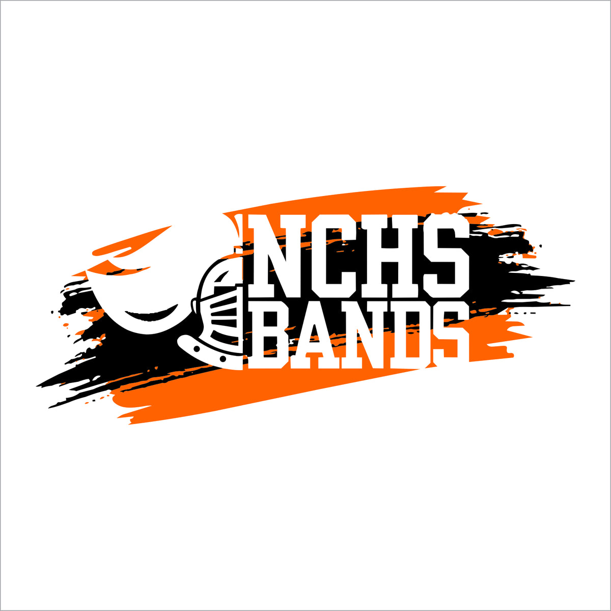 NCHS Bands Softstyle Short Sleeve T-shirt - Design A