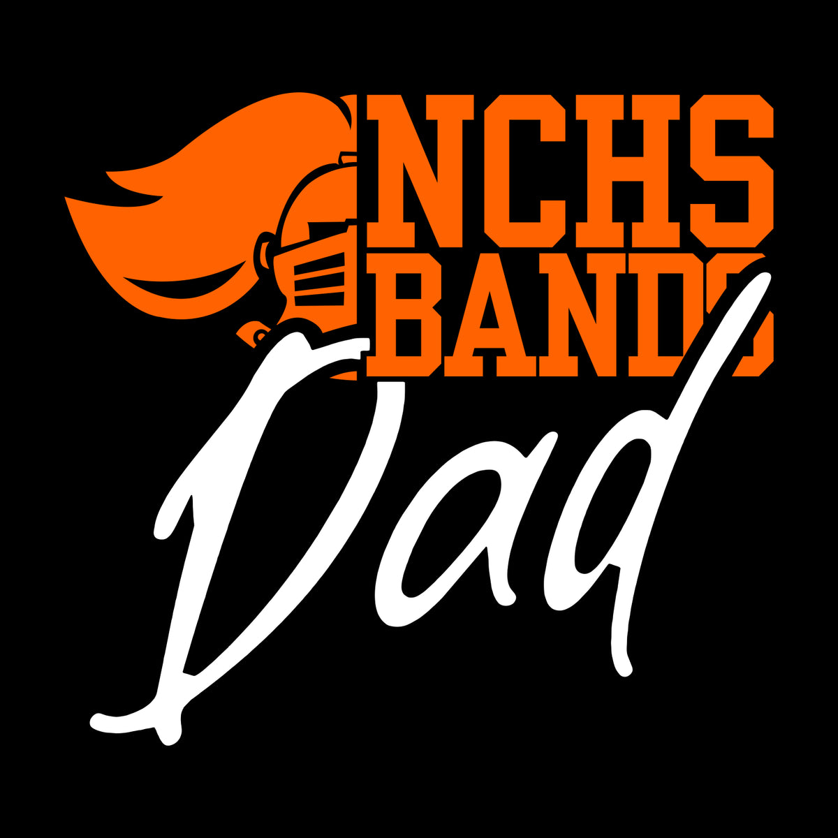 NCHS Bands Softstyle Short Sleeve T-shirt - Design D