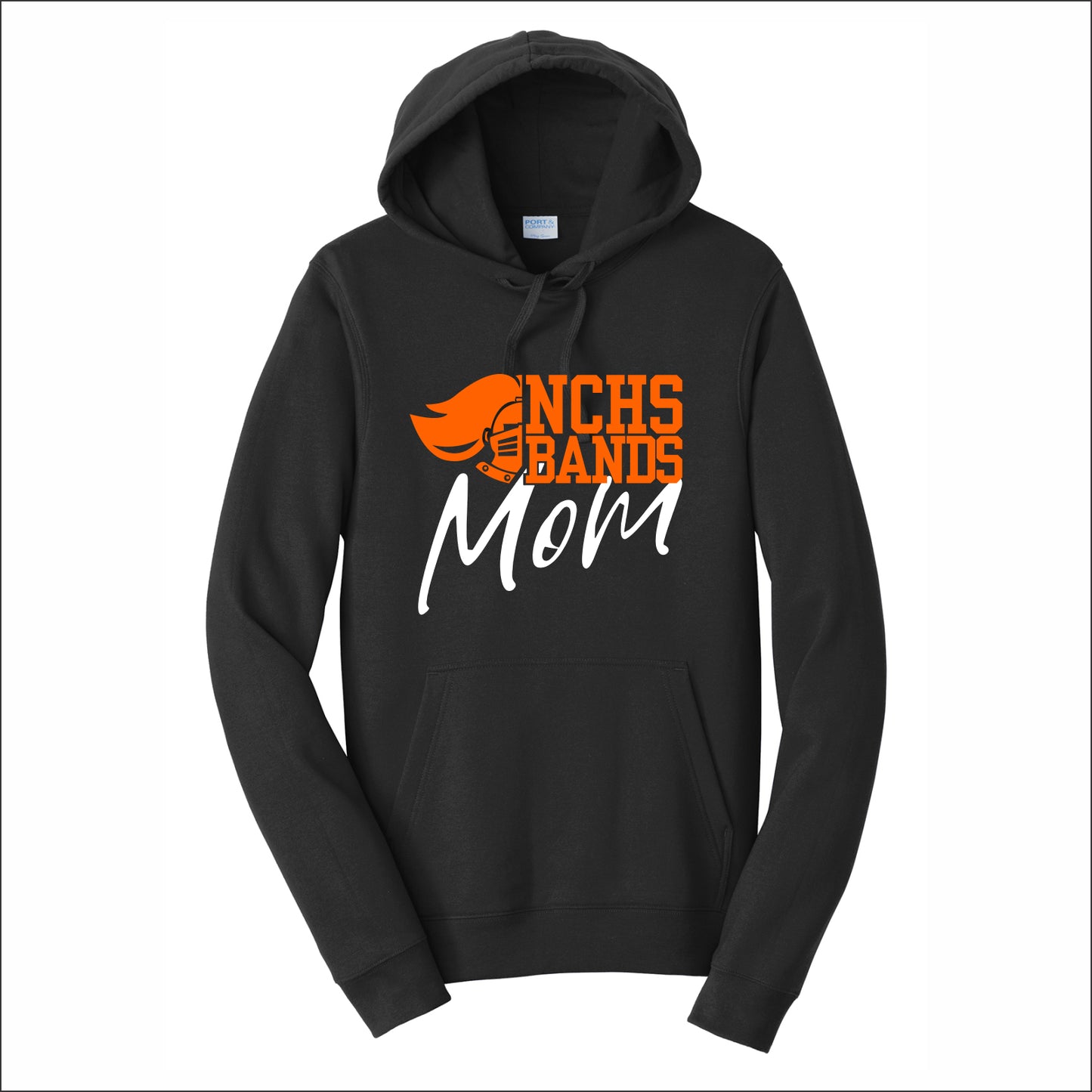 NCHS Bands Fan Favorite 80/20 Hooded Sweatshirt - Design C