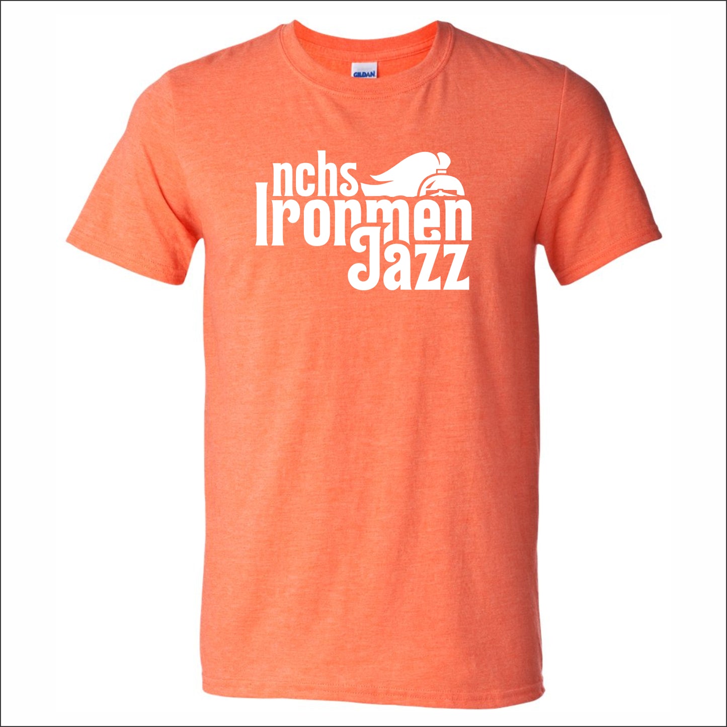 NCHS Bands Softstyle Short Sleeve T-shirt - Design A