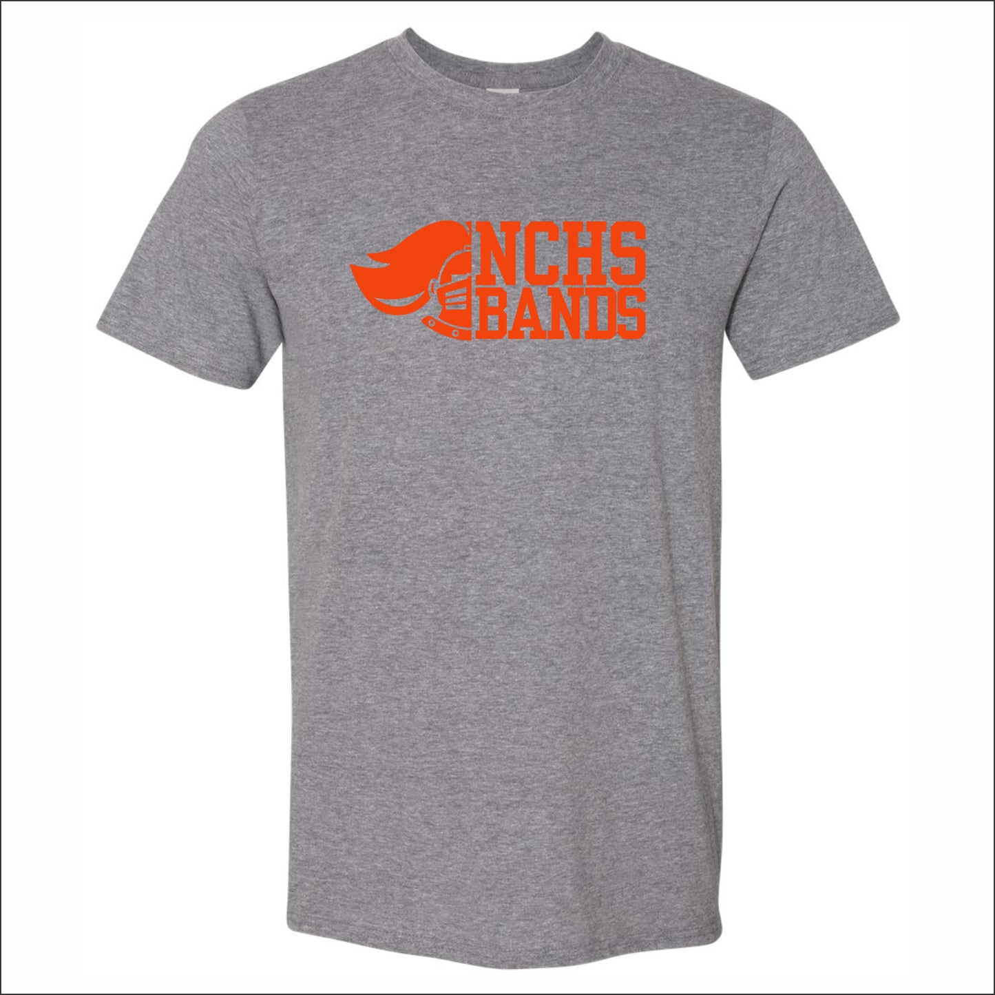NCHS Bands Softstyle Short Sleeve T-shirt - Design B