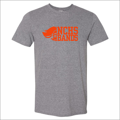 NCHS Bands Softstyle Short Sleeve T-shirt - Design B