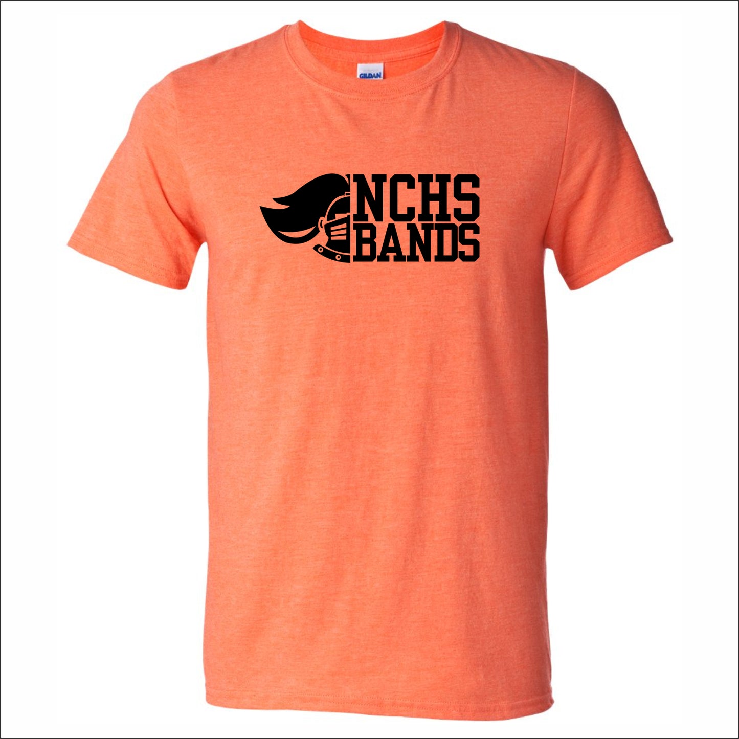 NCHS Bands Softstyle Short Sleeve T-shirt - Design B