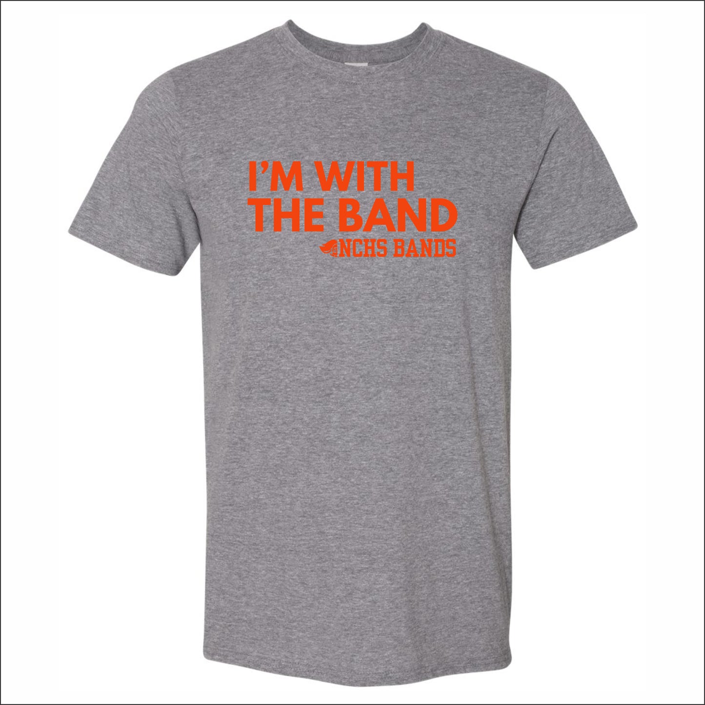 NCHS Bands Softstyle Short Sleeve T-shirt - Design C