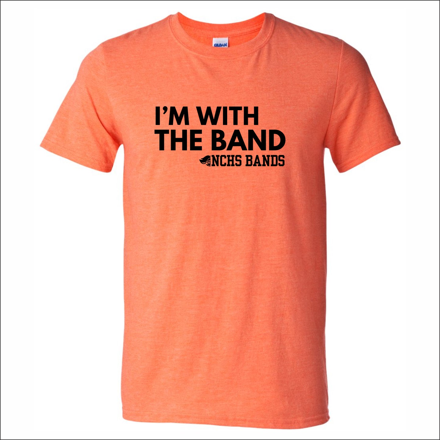 NCHS Bands Softstyle Short Sleeve T-shirt - Design C