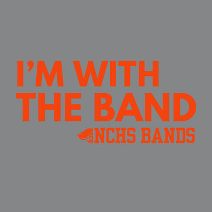 NCHS Bands Fan Favorite 80/20 Crewneck Sweatshirt - Design C