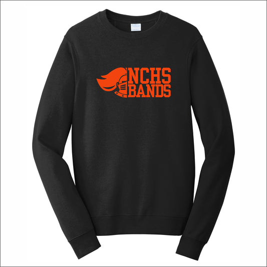 NCHS Bands Fan Favorite 80/20 Crewneck Sweatshirt - Design B