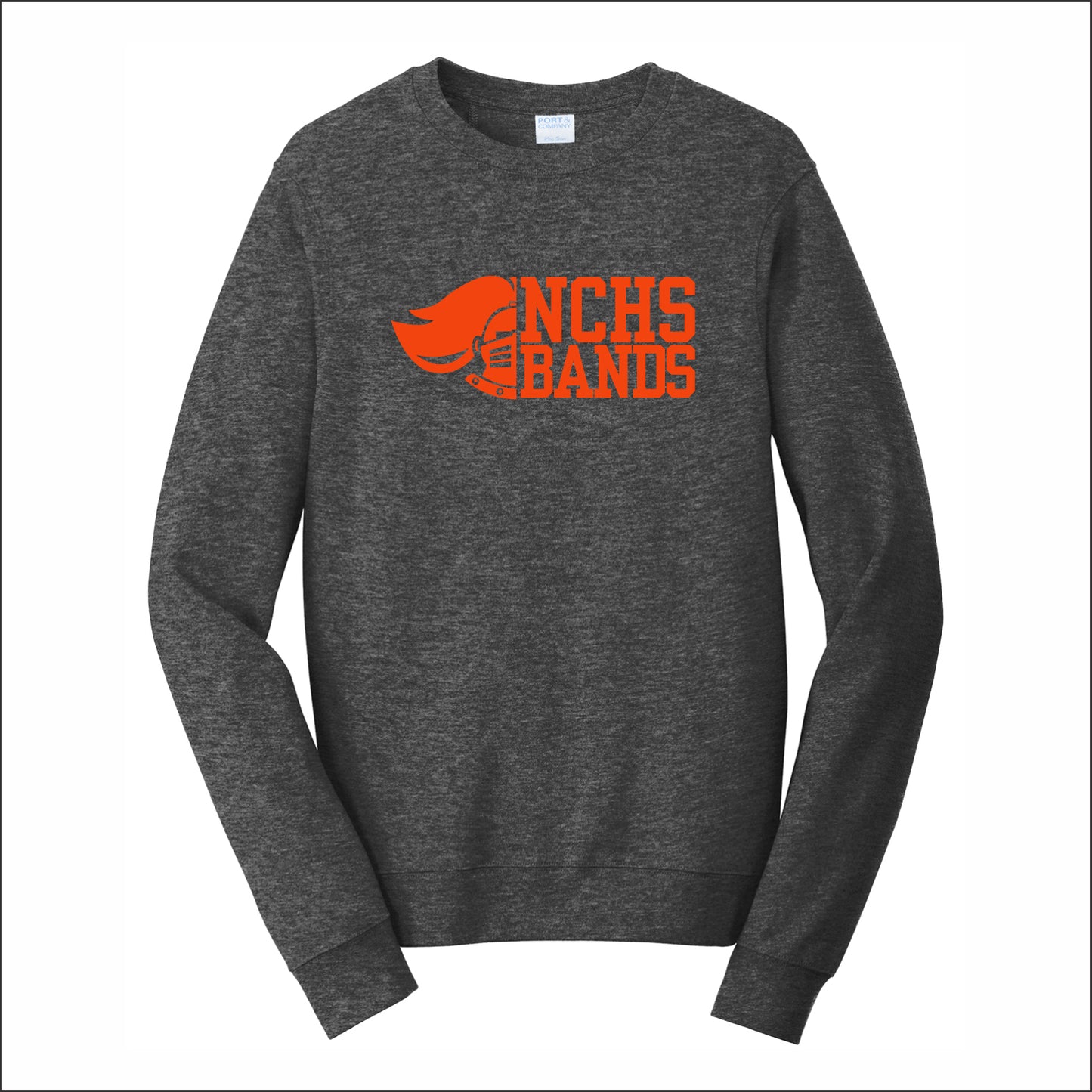 NCHS Bands Fan Favorite 80/20 Crewneck Sweatshirt - Design B