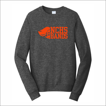 NCHS Bands Fan Favorite 80/20 Crewneck Sweatshirt - Design B