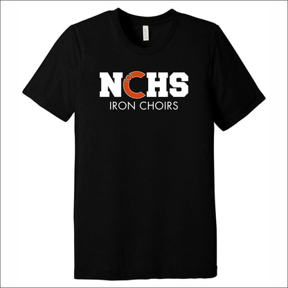 NCHS Choir Tri-blend T-shirt - Design A