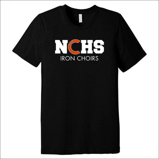 NCHS Choir Tri-blend T-shirt - Design A