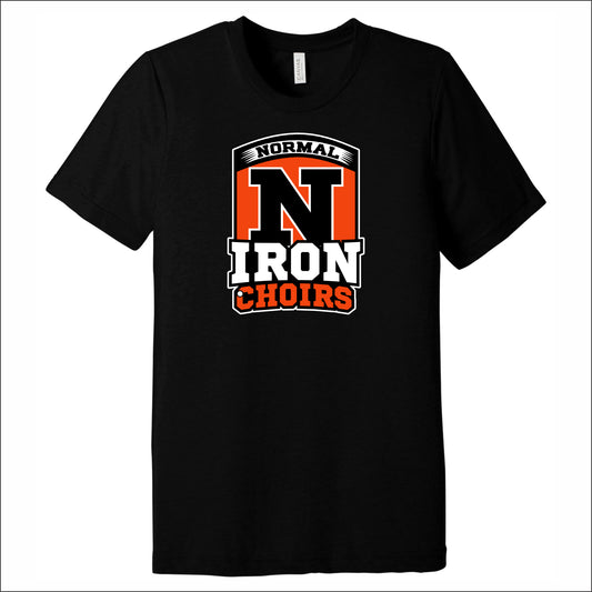 NCHS Choir Tri-blend T-shirt - Design B