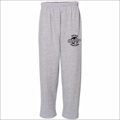 NCHS Lady Iron Soccer Open Bottom Sweatpants