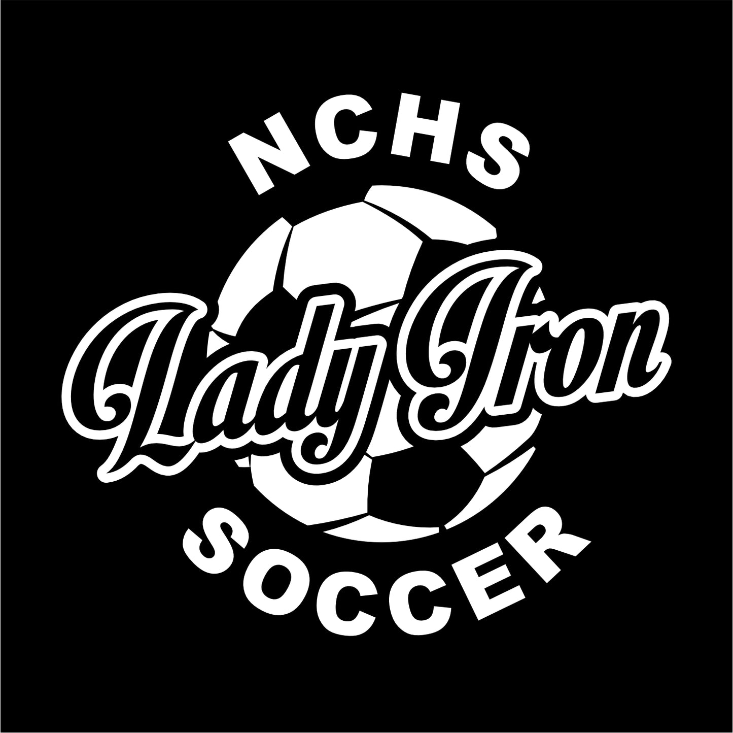 NCHS Lady Iron Soccer Open Bottom Sweatpants