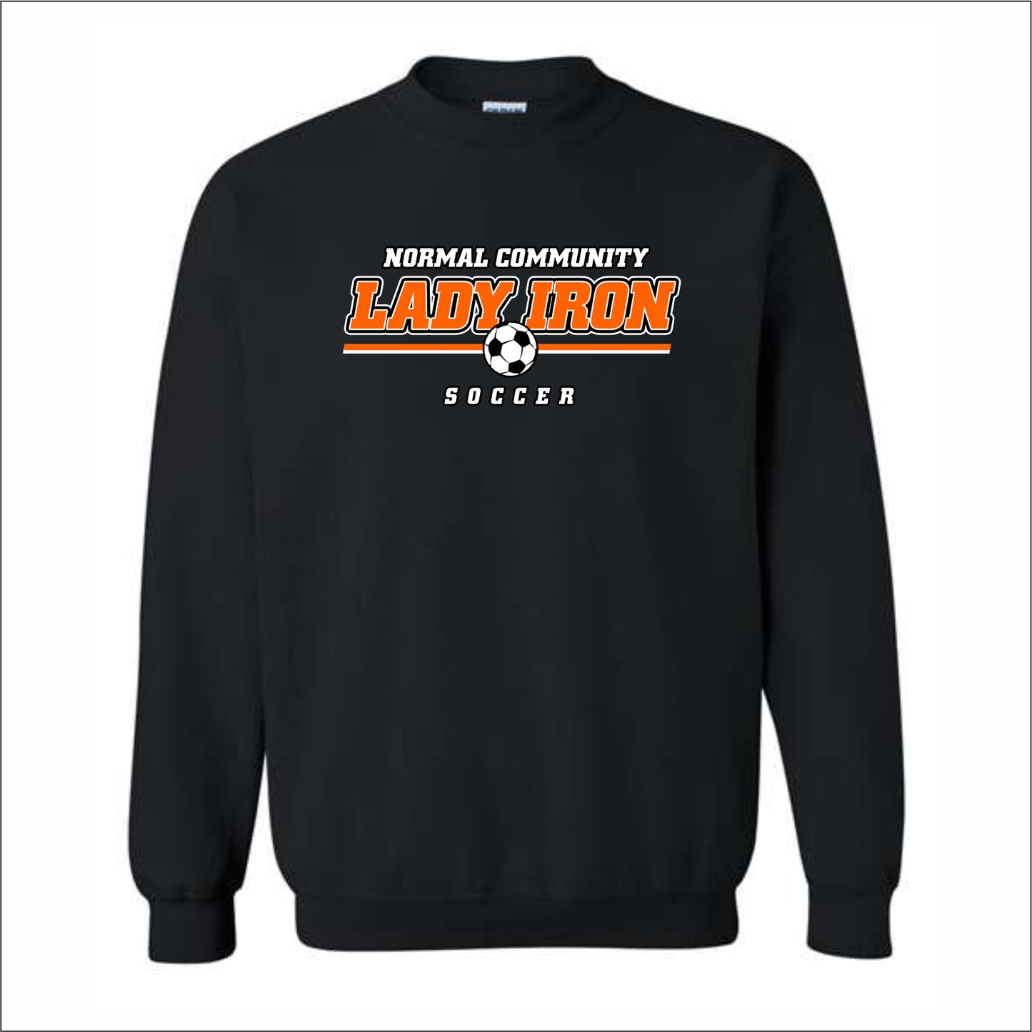 NCHS Lady Iron Soccer Crewneck Sweatshirt