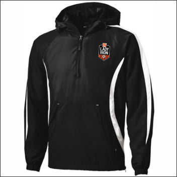 NCHS Lady Iron Soccer Colorblock Raglan Anorak