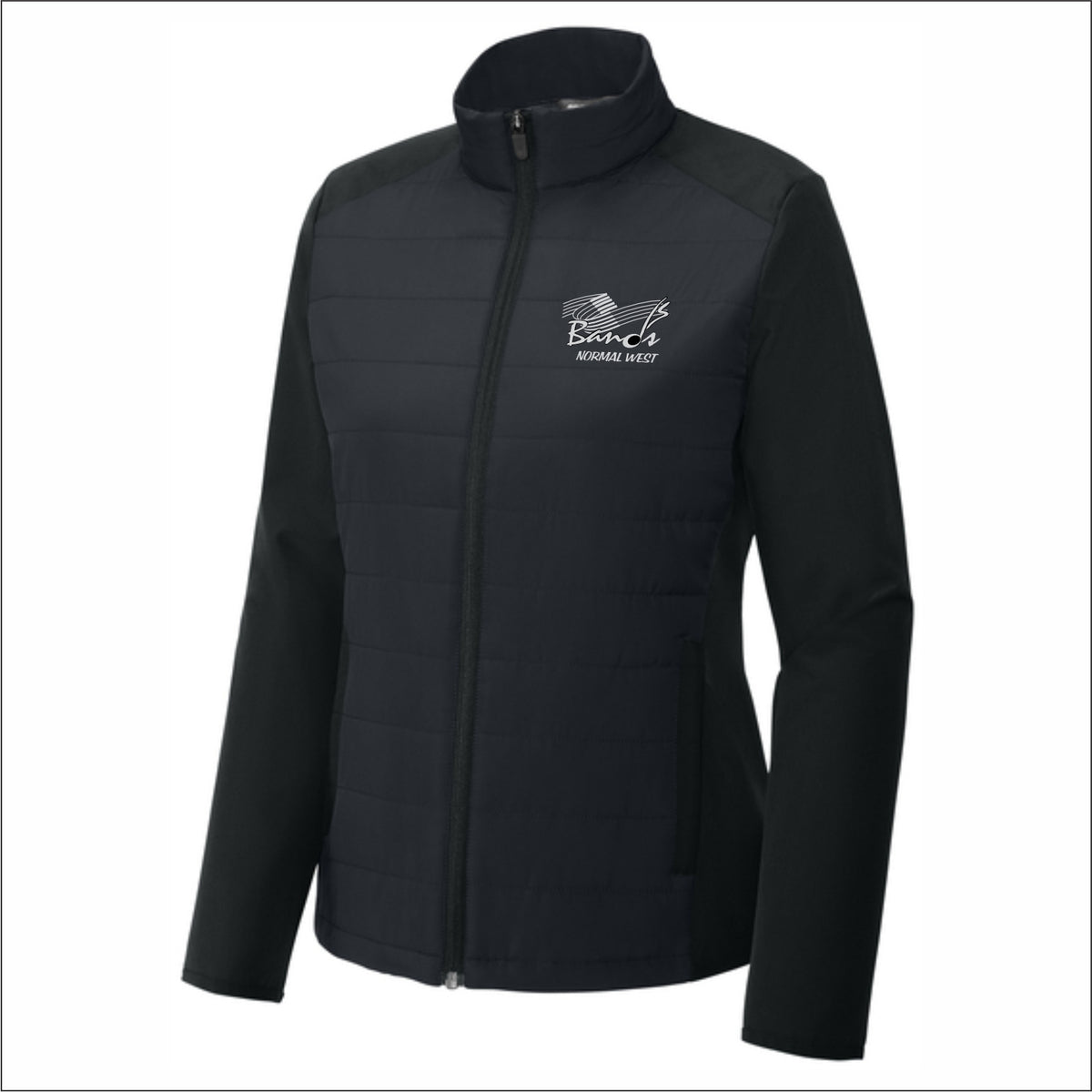 Normal West Bands Ladies Teknical Hybrid Jacket