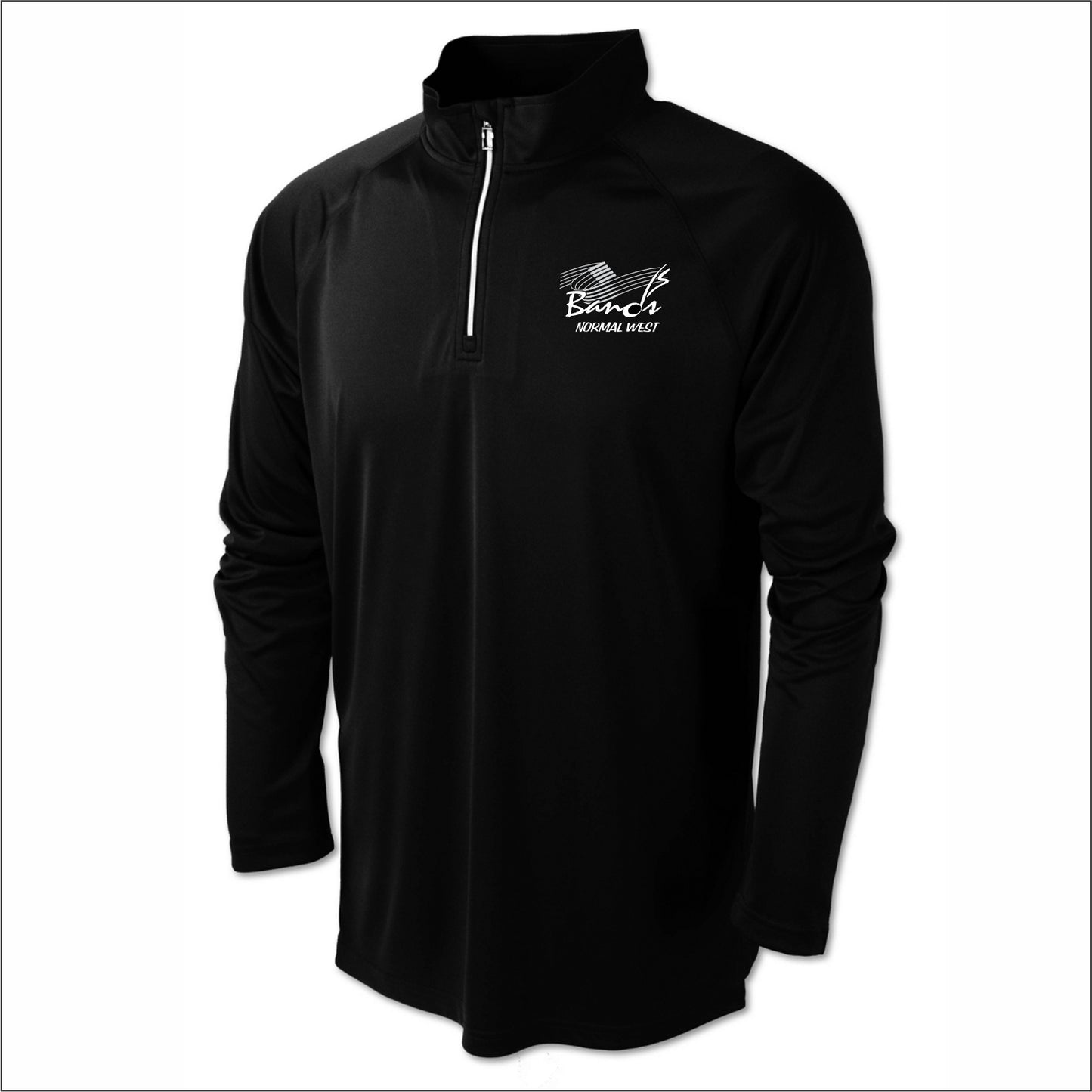 Normal West Bands Performance Long Sleeve 1/4 Zip