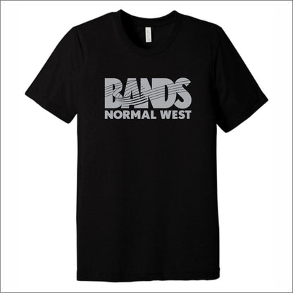 Normal West Bands Tri-blend T-shirt - Des. A