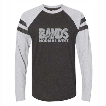 Normal West Bands Long Sleeve Mash Up T - Des. A
