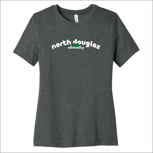 NDouglas Spiritwear Ladies Heathered Relaxed Jersey Tee