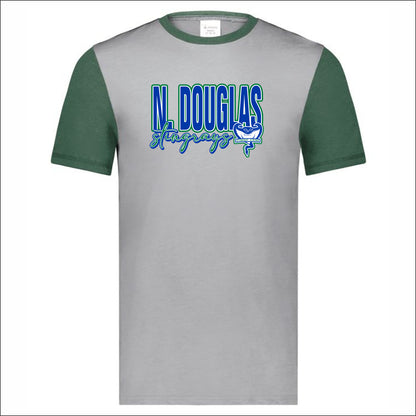 NDouglas Spiritwear Gameday Vintage Ringer Tee