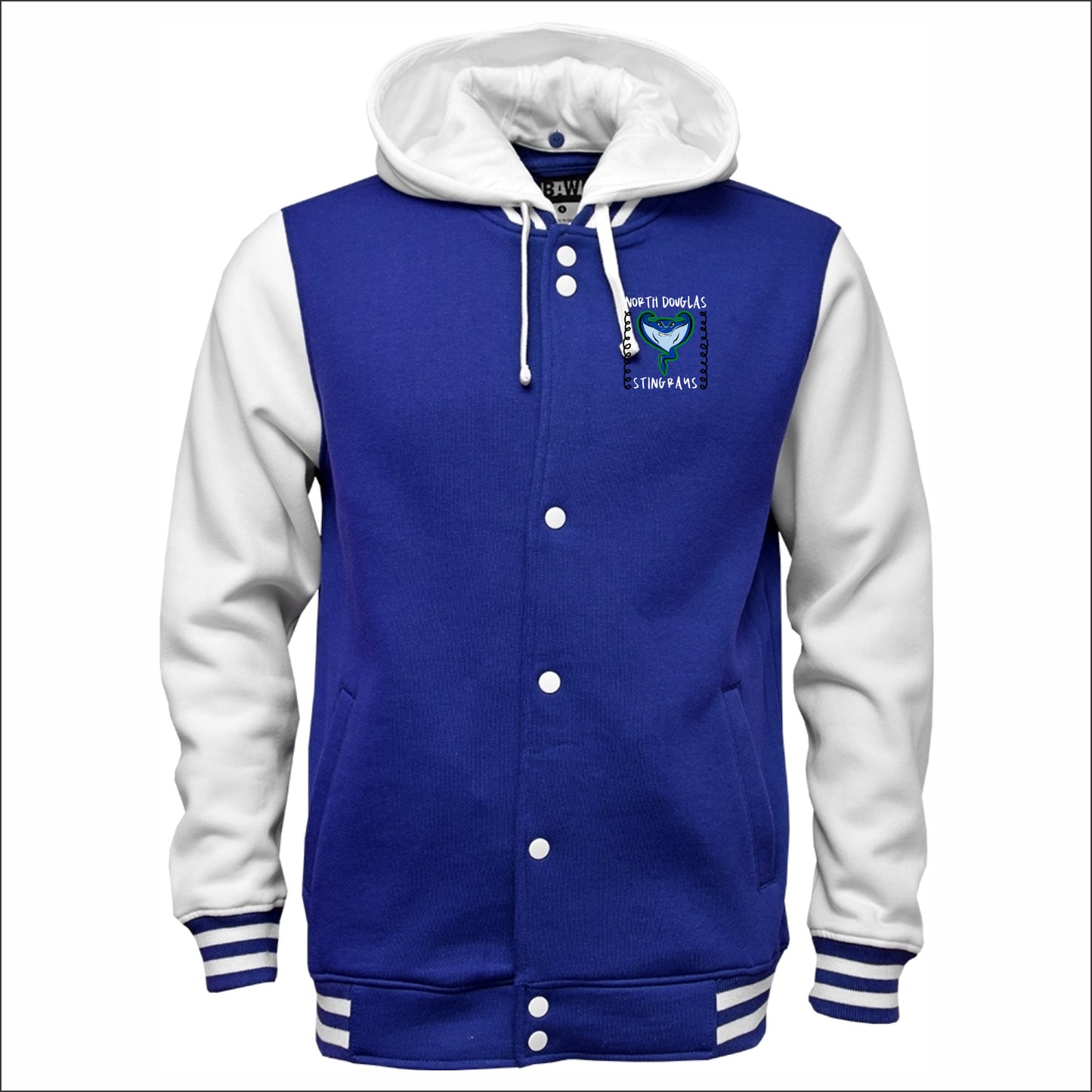 NDouglas Spiritwear Letterman Varsity Sweatshirt Jacket