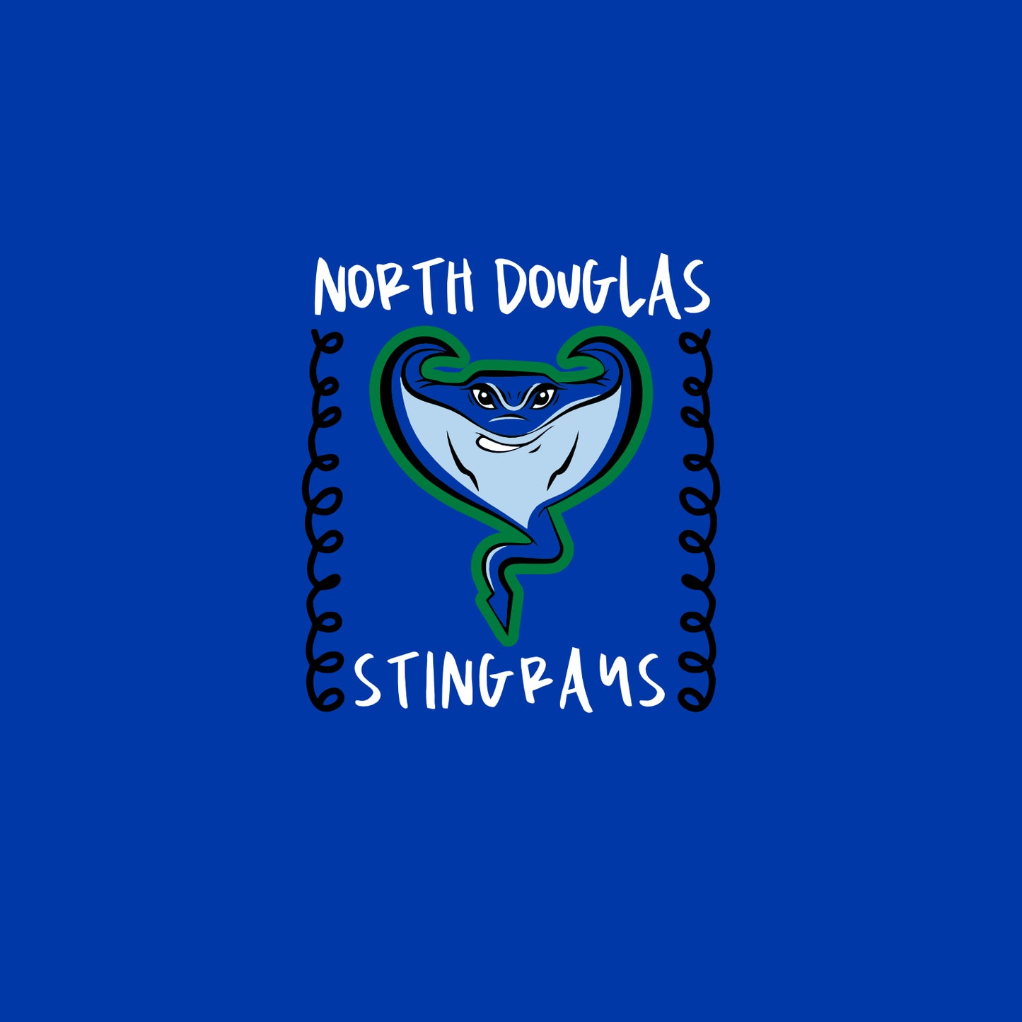 NDouglas Spiritwear Letterman Varsity Sweatshirt Jacket