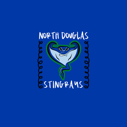 NDouglas Spiritwear Letterman Varsity Sweatshirt Jacket