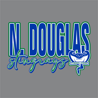 NDouglas Spiritwear Gameday Vintage Ringer Tee
