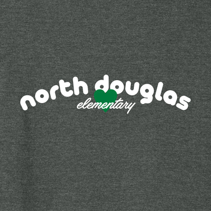 NDouglas Spiritwear Ladies Heathered Relaxed Jersey Tee