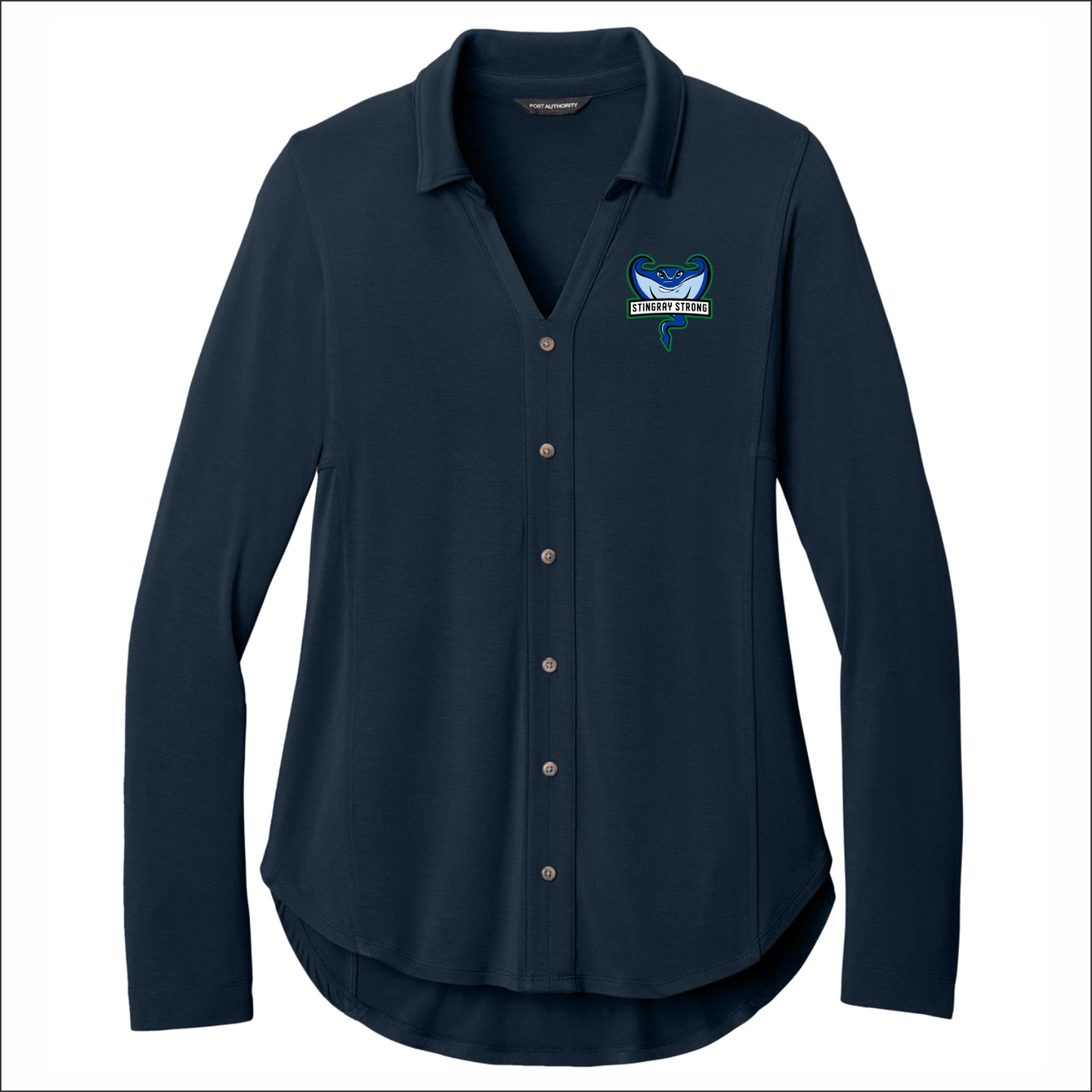 NDouglas Staff Ladies Luxe Knit Button Tunic