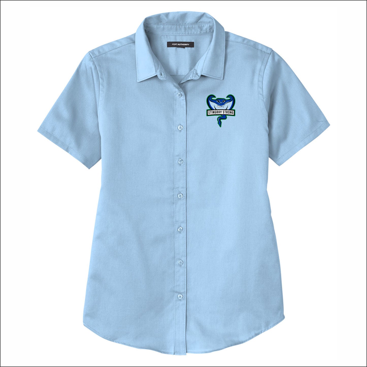 NDouglas Staff Ladies Short Sleeve SuperPro React Twill