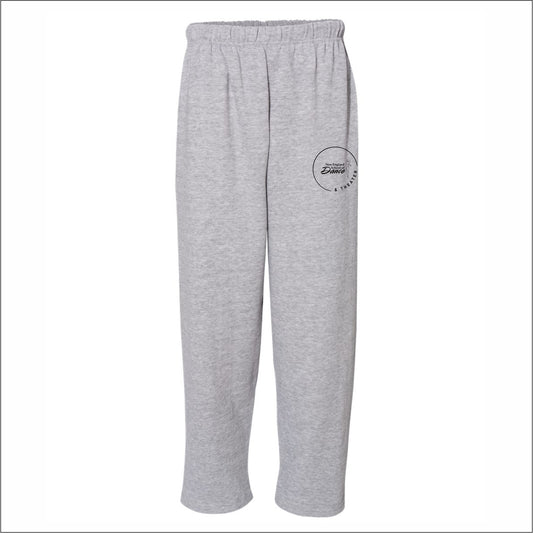 NESDT Open Bottom Sweatpants w/pockets
