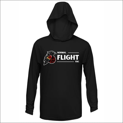 Normal Flight VBC Performance Hooded Long Sleeve Tee