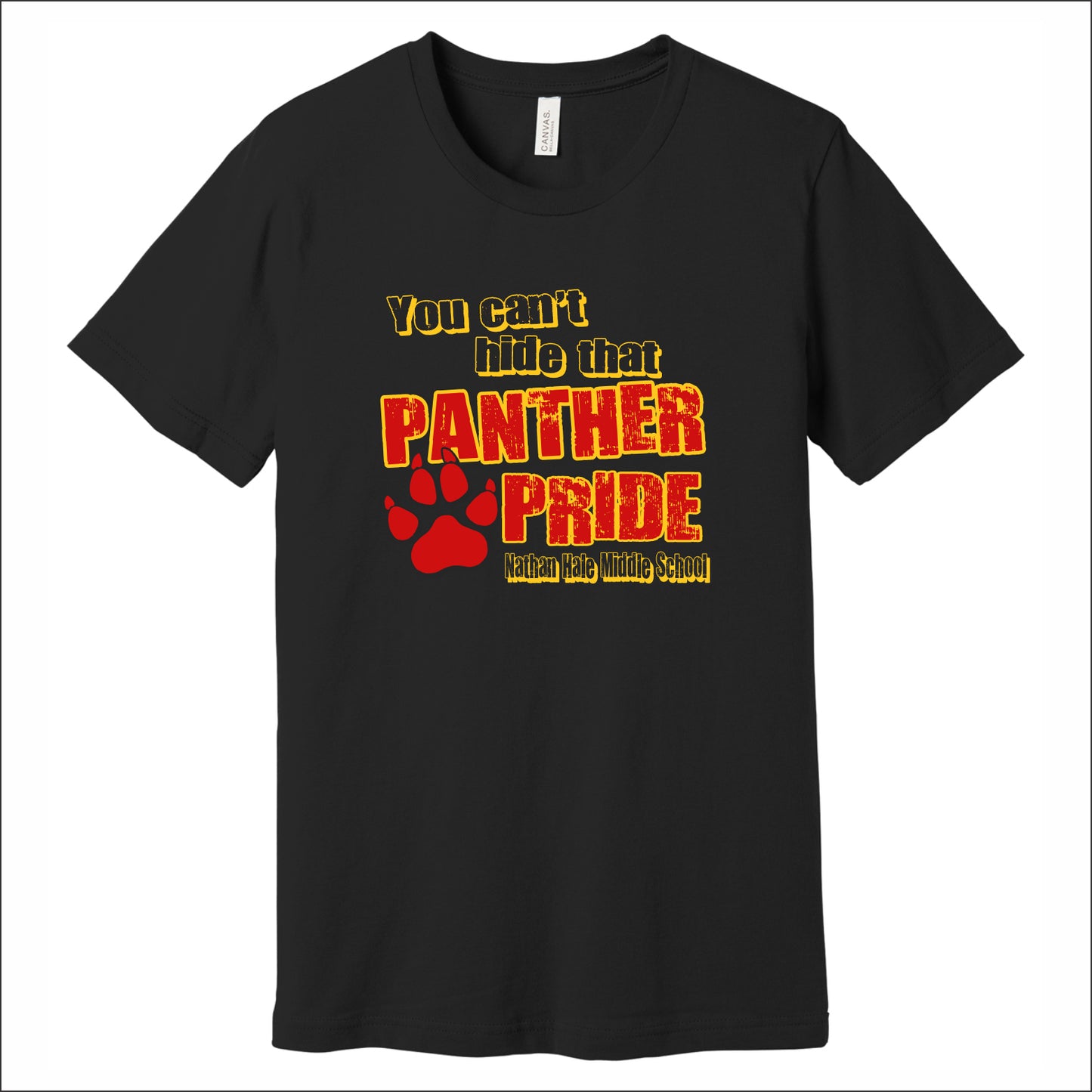 Nathan Hale MS Soft Jersey Short Sleeve T-shirt - Design A