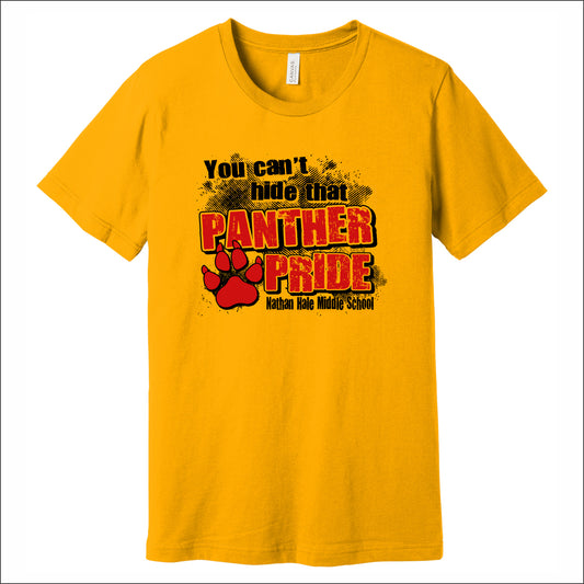 Nathan Hale MS Soft Jersey Short Sleeve T-shirt - Design A