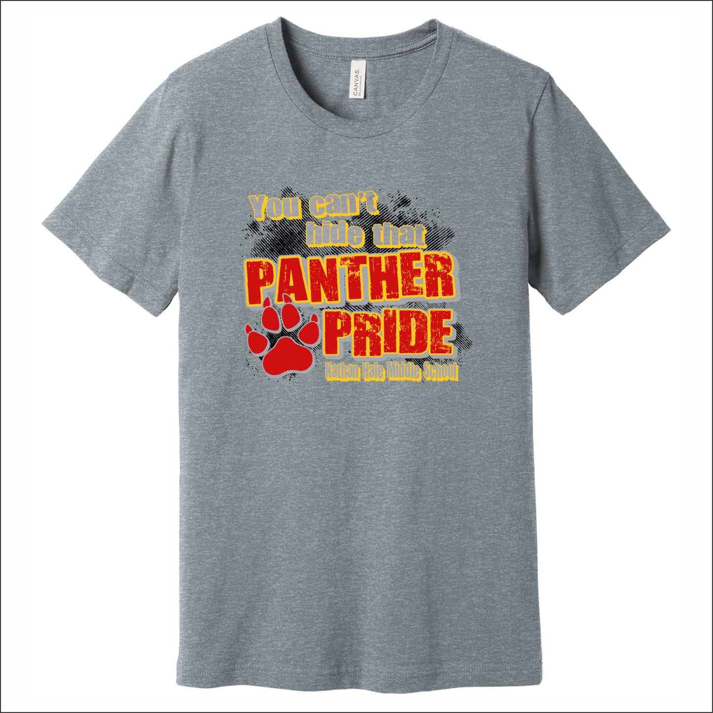 Nathan Hale MS Soft Jersey Short Sleeve T-shirt - Design A
