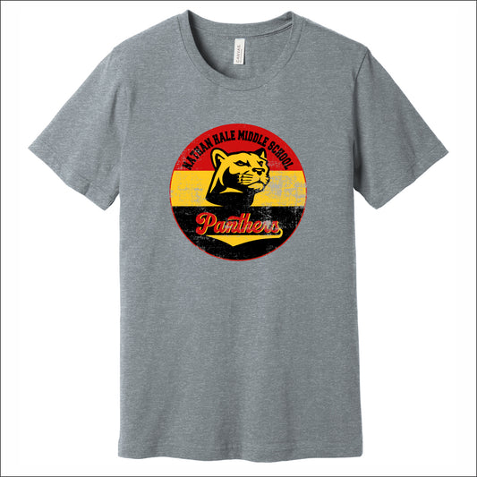 Nathan Hale MS Heathered Soft Jersey Short Sleeve T-shirt - Design B